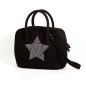 Tasche Shopper Lili mit Innenfutter - schwarz - 100% Design Merino Filz