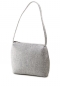 Tasche Shopper Lilibeth mit Innenfutter Farbe hell grau meliert - 100% Design Merino Filz