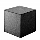 Cubus Sitzwrfel Hocker quadratisch anthrazit 45 x 45 x 45 cm Woll Filz