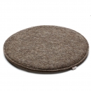 Sitzkissen mit Schaumpolster  36 cm Hhe ca. 1,5 cm